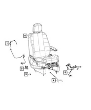 Genuine Mopar 2011-2020 Town & Country Grand Caravan C/V Jumper Wire 68140968AA