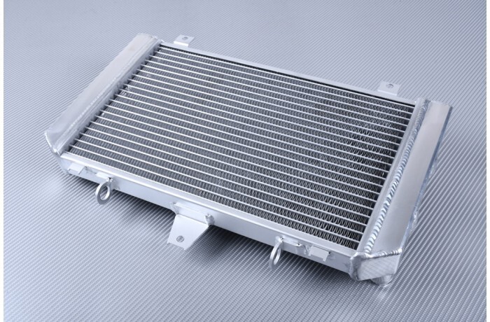 Radiateur racing aluminium premium pour moto Kawasaki ZRX 1100 noire