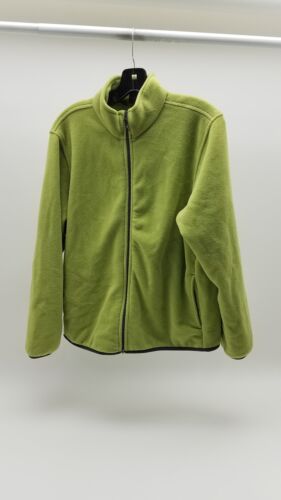 Women's WOOLRICH Green Fleece Jacket M