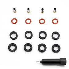V4 Fuel Injector Repair Seal Kit Fits 01-03 Mazda Protege 02-03 Mazda Protege5