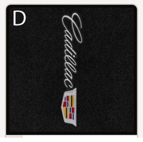 2015-2020 Cadillac Escalade Base Model 2 pc Floor Mats Set Black Choose Logo - Picture 10 of 10
