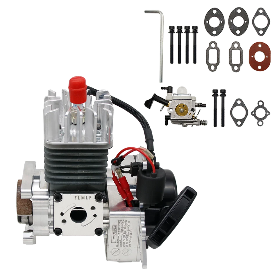 CNC 32cc PRO 11HP Racing Reed Case Engine for 1/5 HPI Rovan Baja 5B 5T LOSI FG - Image 4 of 4