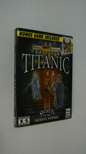 Hidden Mysteries: Titanic - Secrets of the Fateful Voyage PC - CD ROM - Imagen 1 de 1