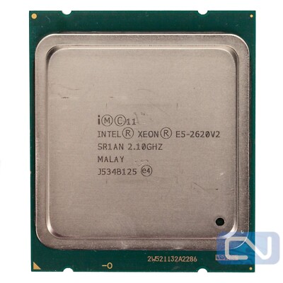 ***Lot of 4**Intel Xeon E5-2620 V2  2.1 GHz 15MB 6 core LGA 2011 SR1AN