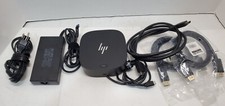 HP HSN-IX02 L75125-001 USB-C Dock G5 Universal Docking Station W/120W AC Adapter