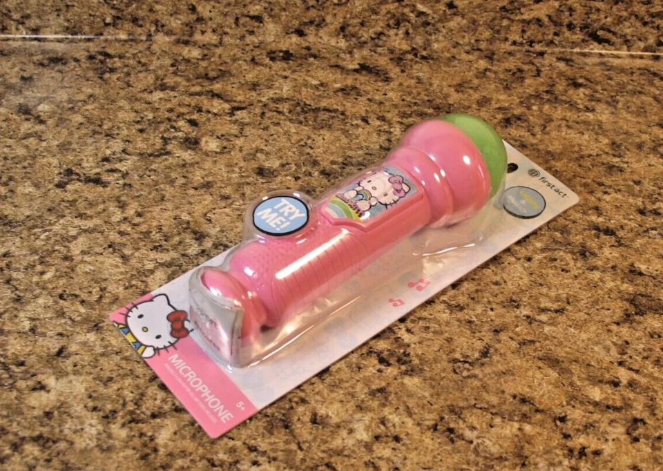 First Act Hello Kitty Sing Along Lights & Music Microphone NEW - Image 3 of 3