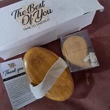 The Best Of You 2 Piece Dry Body Brush Set NEW (box damaged)