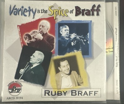 Ruby Braff  Variety Is the Spice of Braff  CD VG Condition