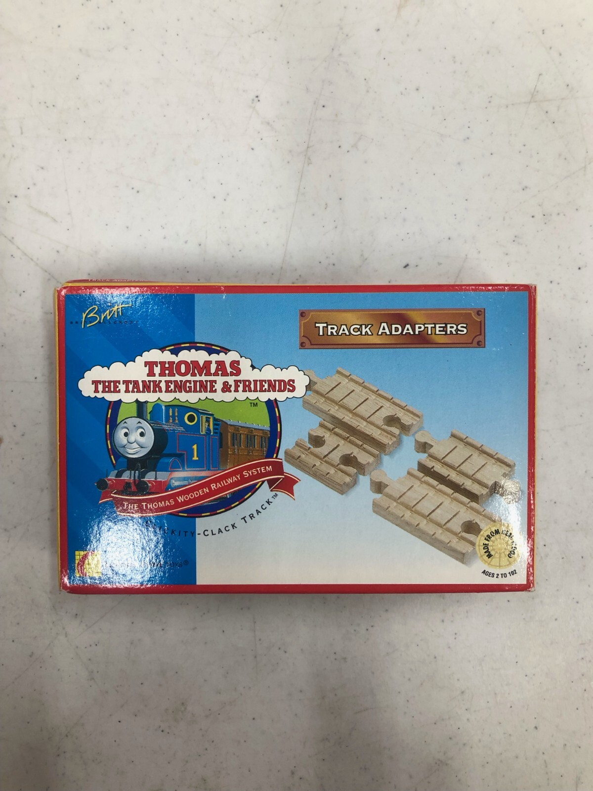 Thomas & Friends Wooden Railway Clickity Clack Track Adapters for Learning Curve-image