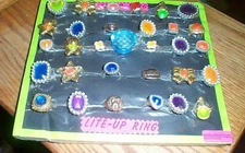 Vintage display card Lite - UP rings   #jd521