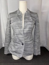 Banana Republic Blazer Grey Size XXSP VNDS SHIPS FREE TODAY