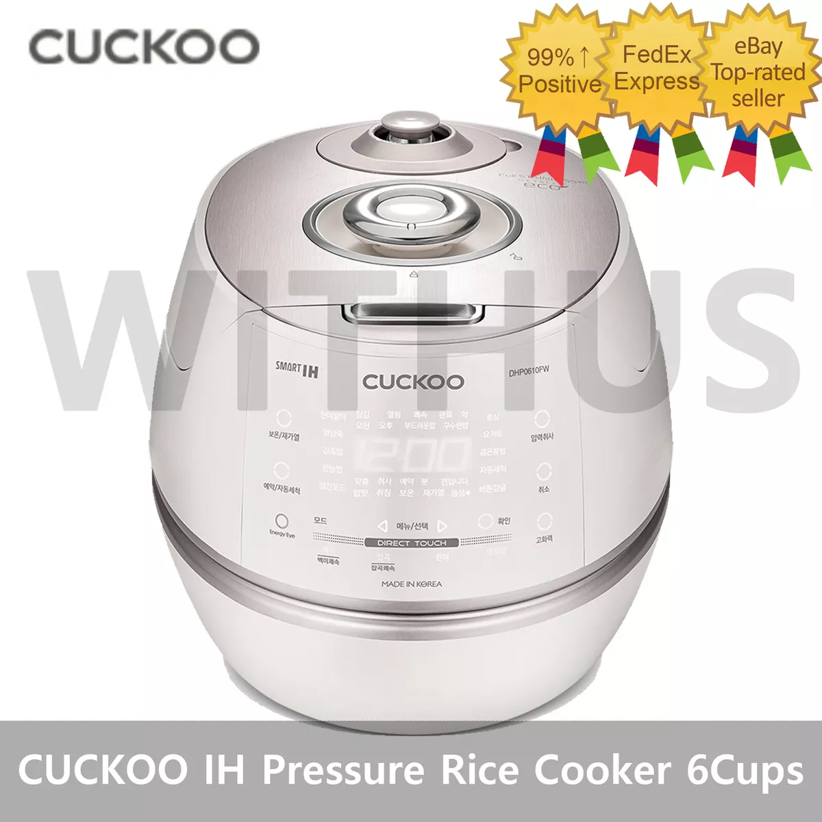 Cuckoo Electronics IH Pressure Rice Cooker/10 Cup