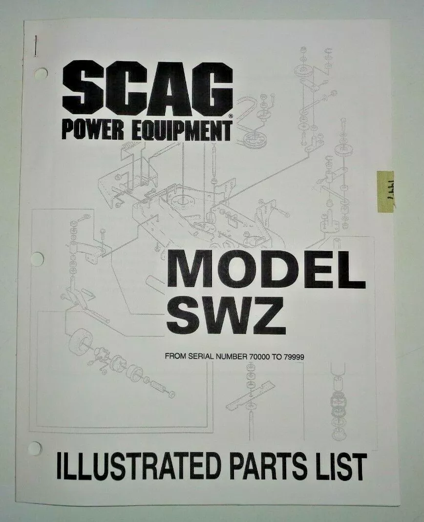 Scag mowers parts deals