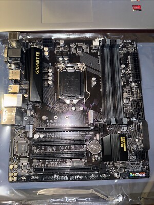 GIGABYTE GA-B250M-D3H LGA 1151 Intel B250 HDMI SATA 6Gb/s Micro ATX Motherboard