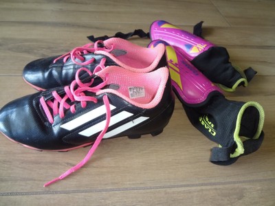 cleats and shin guards