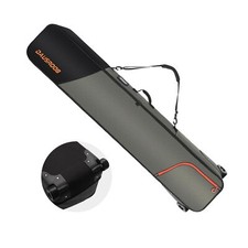 Air Travel Roller Snowboard Bag Ski Bag with Wheels Padded Snowboard Bag with...