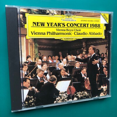 Abbado NEUJAHRSKONZERT 1988 New Year Concert CD Peter Marschik Vienna Boys Choir