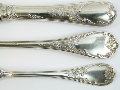 Christofle Ensemble Couverts à Poisson Modèle Marly