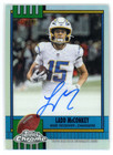 2025 Topps Chrome Ladd McConkey Superfractor (RAW)
