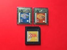 Zelda Oracle of Ages Seasons DX Nintendo Game Boy Color Lot 3 Games Authentic