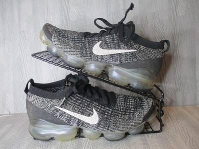 Nike Turnschuhe Herren UK 7 schwarz grau Vapormax Air Running Flyknit Oreo AJ6900-002