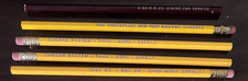 set of 5 C&O RR B&O RR Chessie System railroad pencils