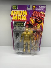 Marvel Legends Iron Man Model 01 Gold 6  Action Figure 2024 Retro Card Hasbro