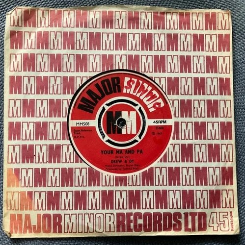 DREW & DY - BELIEVE ME / YOUR MA AND rare UK 1967 / PSYCH / PAUL McCARTNEY / EX+