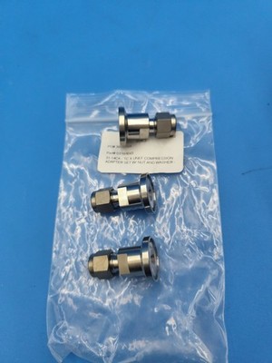 3 Sets G5193043 TC UNEF Compression Adapter Set W Nut And Washer