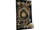 Vintage Gold tone jewelry lot (28) including: Monet, Trifari, Swarovski, Kramer