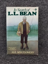 ✅In Search of L. L. Bean by M. R. Montgomery 1985 First Printing Paperback VTG