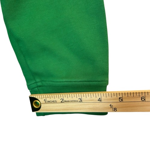 Burberry London pullover uomo XL verde mezza zip felpa collo a quadri preppy - Foto 8 di 15
