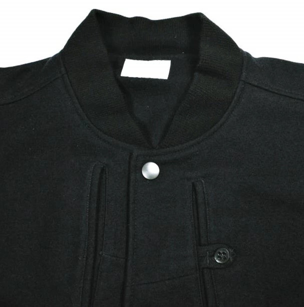 Changes Remake Varsity Jacket - 40 S Work Wool Sl… - image 4