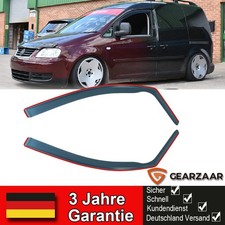 Windabweiser für VW CADDY 3 III 2-türer 2004-heute 2-tlg dunkel 1
