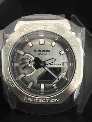Casio G-Shock GM2100-1A CasiOak Full Metal Analog Digital Watch Black New