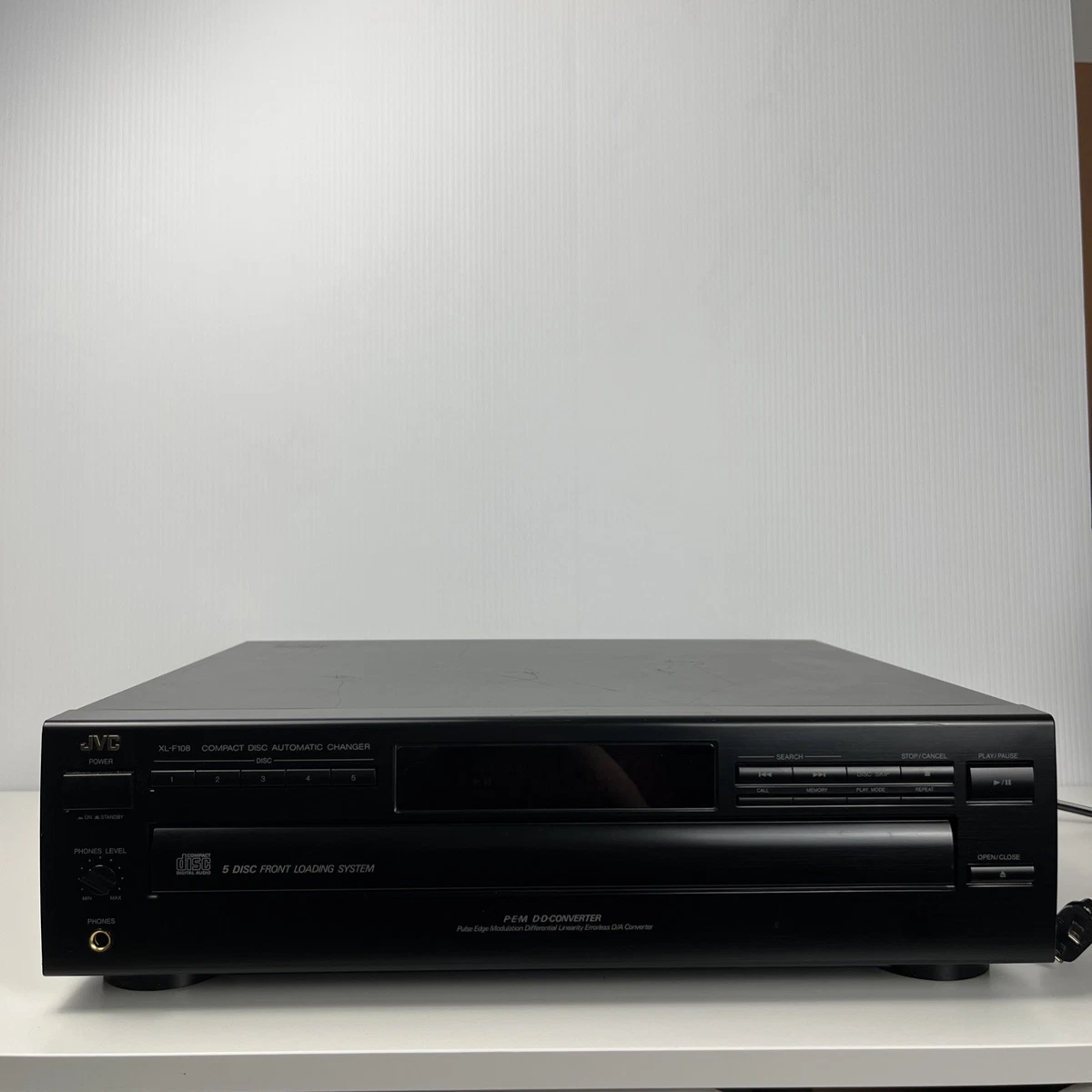 JVC Home Audio CD Players & Recorders 5-9 CD Changer Capacity for