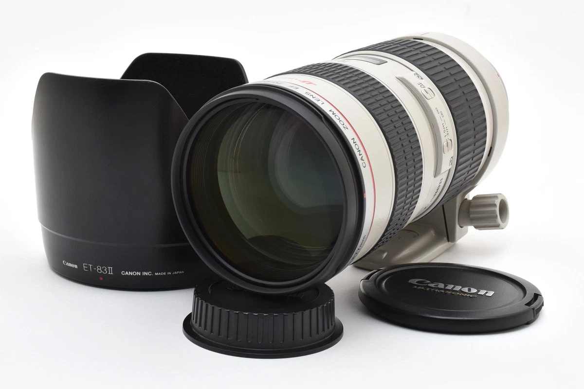 Canon 70-200mm Focal f/2.8 Camera Lenses for sale | eBay