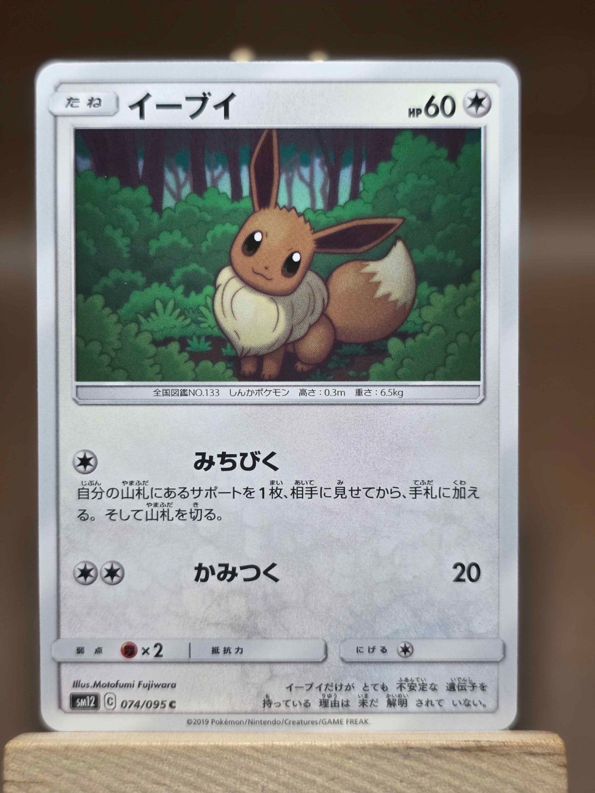 LP Pokemon sm12 Alter Genesis Japanese Eevee 074/095