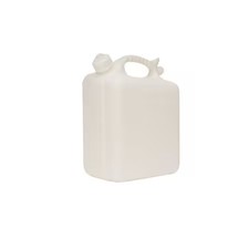 Jerrican, 10 L Capacity - Ml, 2.5 Gal Capacity - Oz, Screw On Closure, Hdpe,
