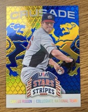 2015 Panini USA Baseball Stars & Stripes Crusade Blue #18 Carlos Rodon