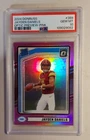 2024 Donruss Rated Rookie Jayden Daniels #389 Optic Preview Pink Prizm PSA 10 RC