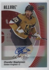 2023-24 Upper Deck Allure Red Rainbow Auto Chandler Stephenson #73 Auto 0tm