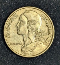 1972 France 5 Centimes Circulated KM# 933