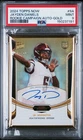 2024 Topps Now RC Campaign Quarterbacks Autographs Jayden Daniels Gold /50 PSA 9