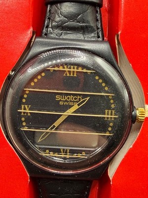RARE MINT 1992 SWATCH SPECIAL EDITION PIEPSER PAGER WATCH SECRET SERVICE PAT102