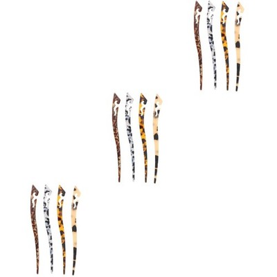 3 Count Haarstäbchen Acetat Haarstab Vintage Haarbrötchenhersteller