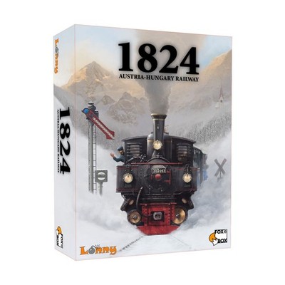 Lonny Games Board Game 1824 - Austrian-Hungary Railway Box EX/NM