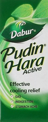 2 Dabur Pudin Hara Liquid Active - Verdauungslösung Natural Herbal - 30 ml