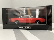 Minichamps - 1:43 - Dodge Charger R/T Hardtop Coupe 1968 Red - 400 144721