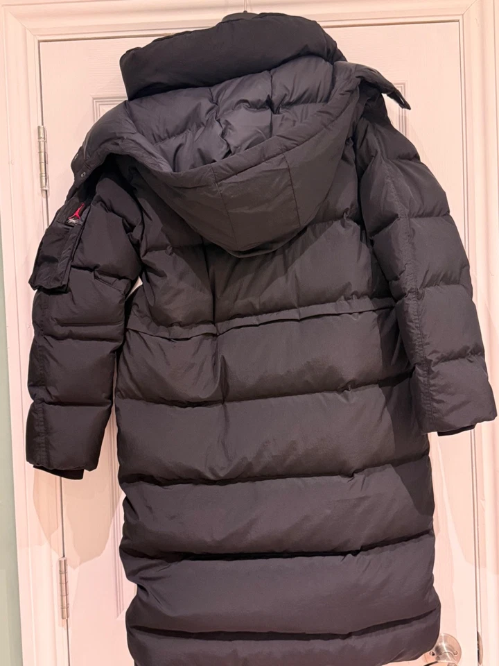Nike Jordan Down Fill Winter Padded Jacket Long Black - Women S see - Image 3 of 4